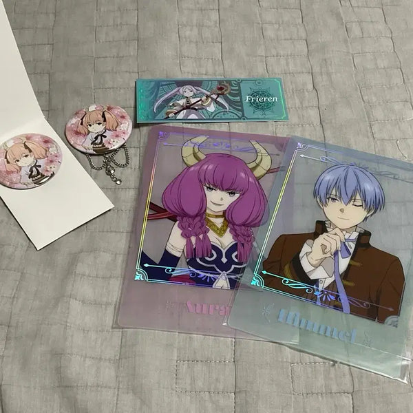 [BUNJANG] Frieren: Beyond Journey's End - Himmel & Aura Acrylic Board & Exhibition Ticket / (교환 가능)프리렌 쿠지 힘멜, 아우라 아크릴 보드 리니에 프리렌전 티켓