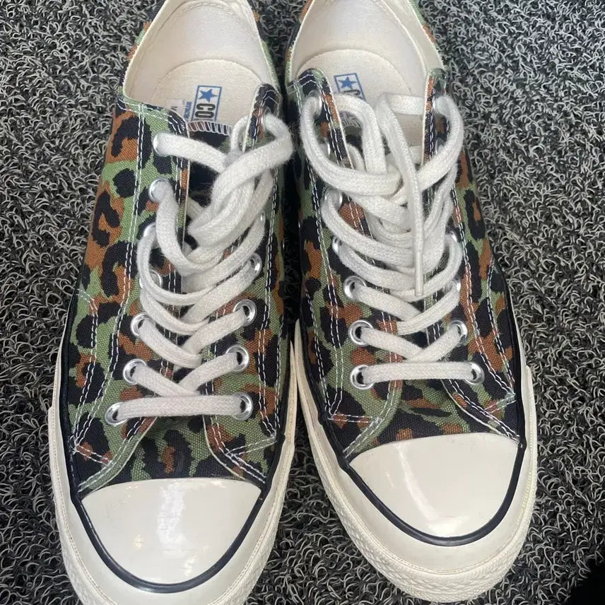 [BUNJANG] Converse x Wacko Maria Leopard Pattern Sneakers / 컨버스 와코마리아 270