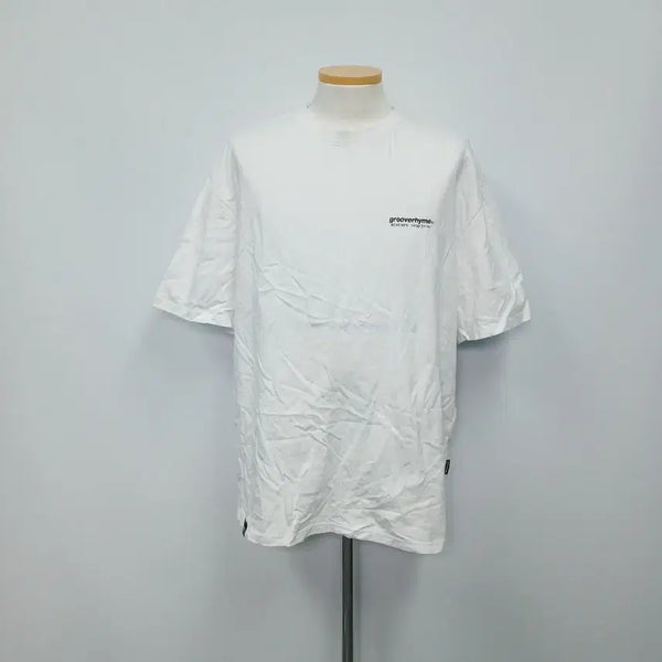 [BUNJANG] Grooverhyme Oversized Fit T-Shirt XL / 그루브라임 반팔 티셔츠 오버핏 105