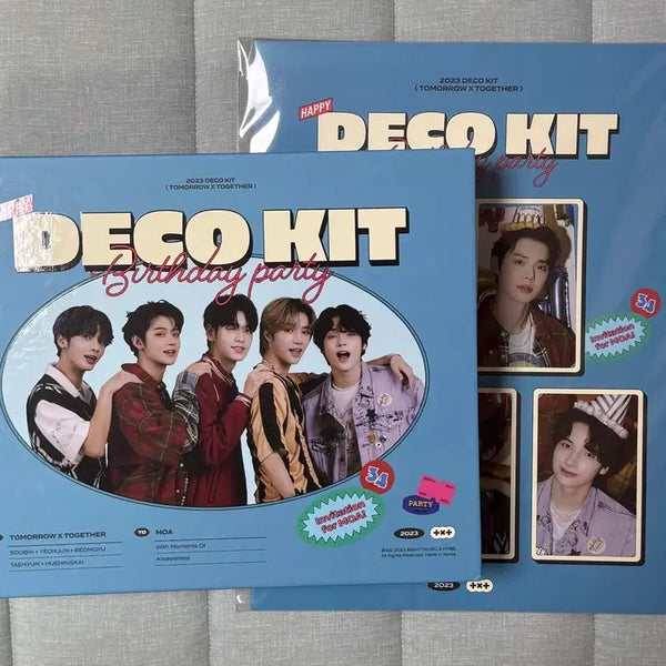 [BUNJANG] TXT Deco Kit + POB (Soobin, Yeonjun, Beomgyu, Taehyun, Huening Kai) / 투바투 데코키트 + 특전 (수빈 연준 범규 태현 휴닝카이)