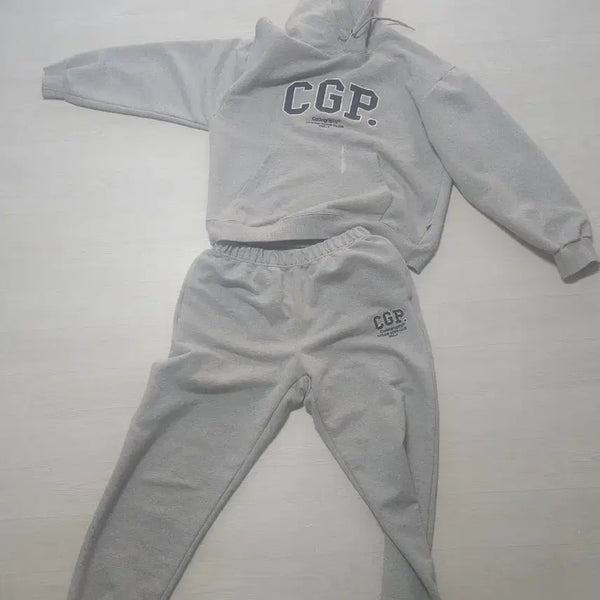[BUNJANG] Code Graphy Hoodie Set / 코드그라피 후드 세트