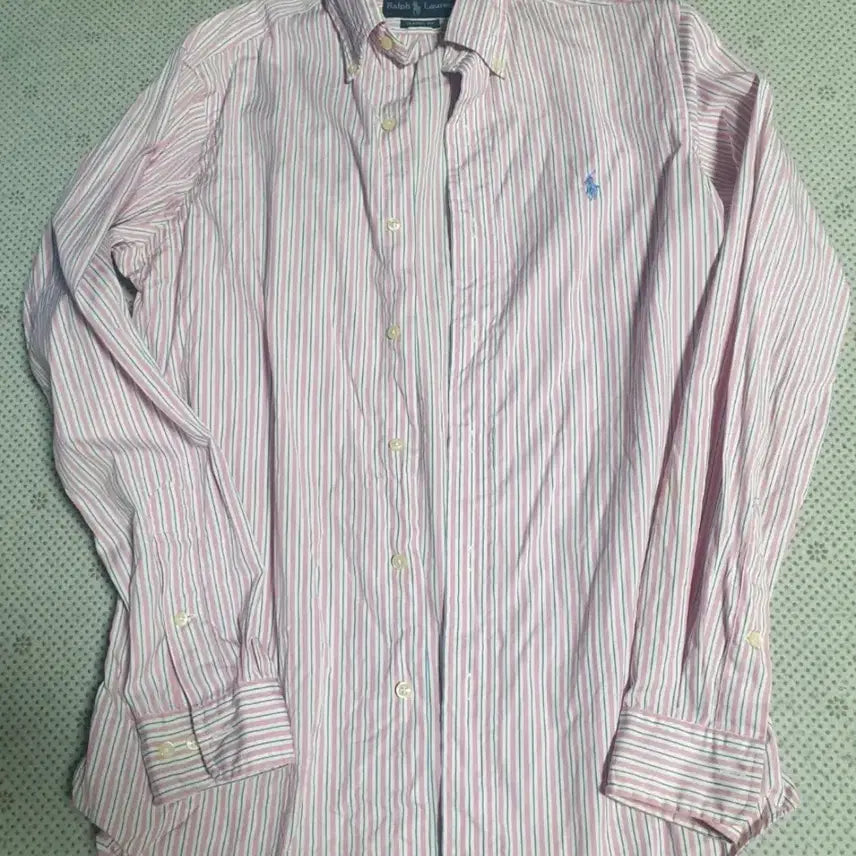[BUNJANG] Polo Ralph Lauren Classic Fit Striped Shirt / 폴로 랄프로렌 95 클래식핏