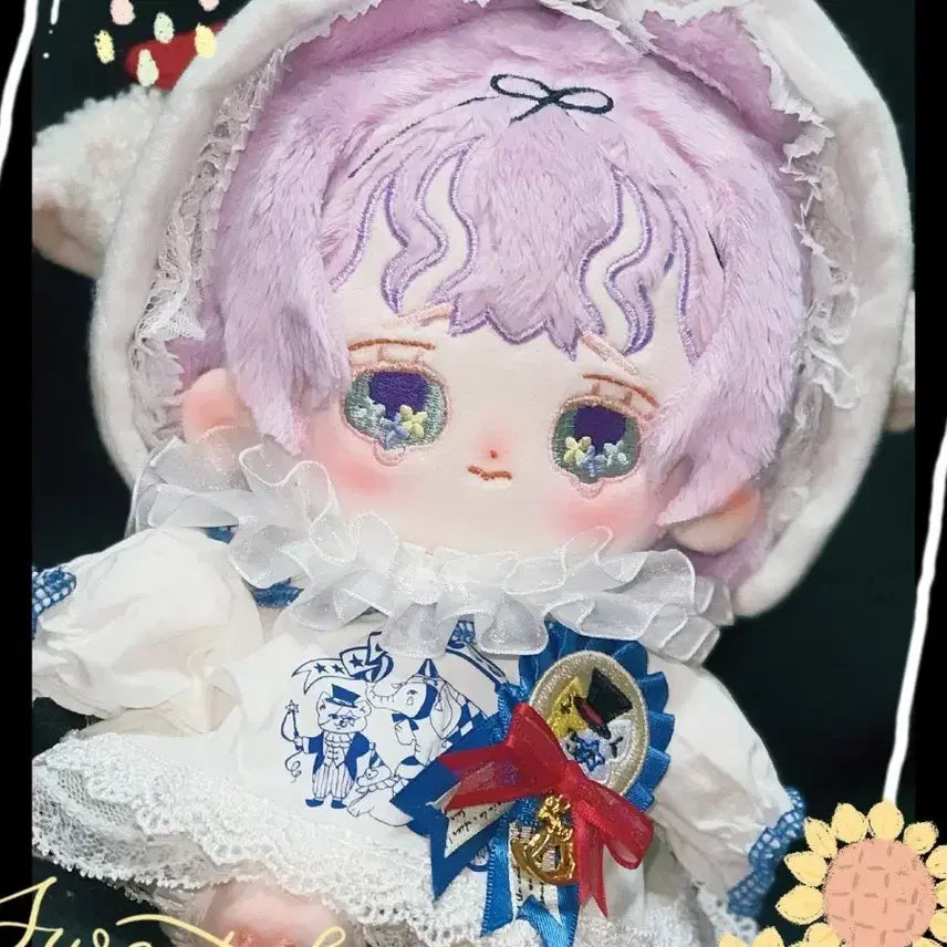 [BUNJANG] 20cm Unspecified Origin Cotton Doll 'Hydrangea' / 무속성 솜인형 수국