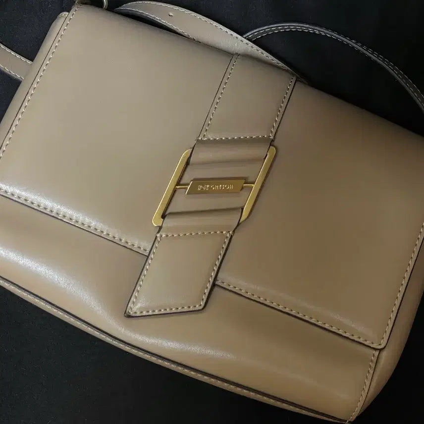 [BUNJANG] Joy Gryson Amelia Shoulder Bag Beige / 조이그라이슨 아멜리아 가방 베이지