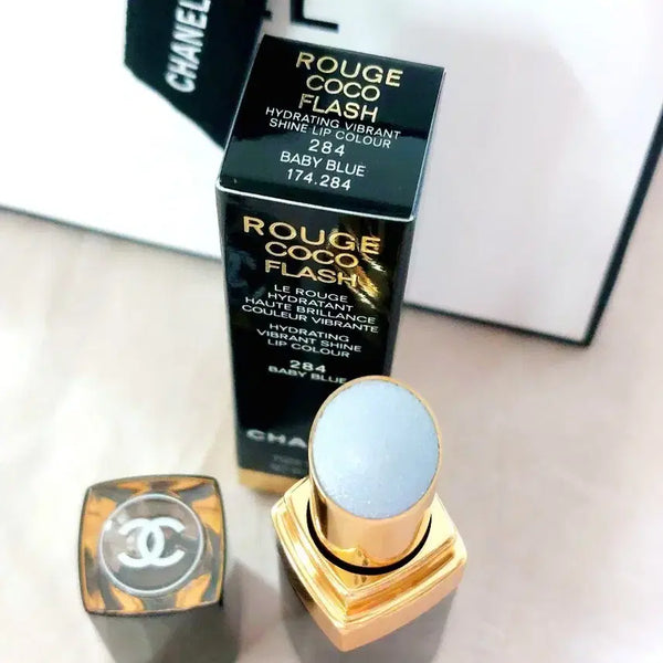 [BUNJANG] Chanel Rouge Coco Flash 284 Baby Blue Lipstick (Limited Edition) / 한정판)선물포장)샤넬 루쥬 코코 플래쉬 284 베이비블루 립스틱