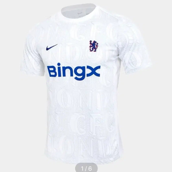 [BUNJANG] Nike Chelsea 23-24 Third White Pre-Match Top XL / 나이키 첼시 23-24 써드 유니폼 화이트 프리매치탑 국내 2XL 새상품