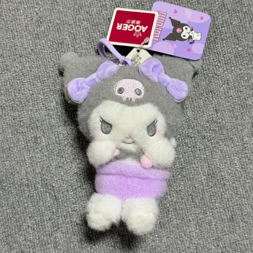 [BUNJANG] Sanrio Kuromi Doll Keychain / 산리오 쿠로미 인형 키링 미사용 새 상품