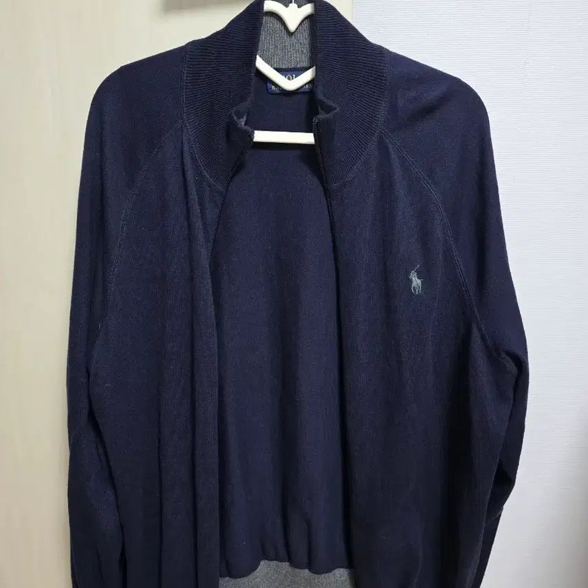 [BUNJANG] Polo Ralph Lauren Knit Zip-up Cardigan / L Size / (상태 S급) 폴로 랄프로렌 가디건 니트집업 / L사이즈