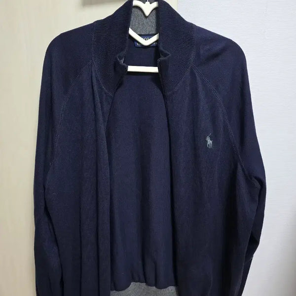 [BUNJANG] Polo Ralph Lauren Knit Zip-up Cardigan / L Size / (상태 S급) 폴로 랄프로렌 가디건 니트집업 / L사이즈