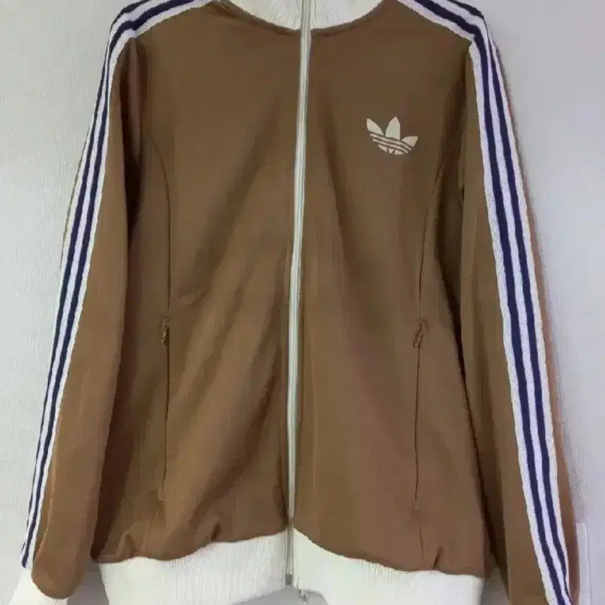 [BUNJANG] Adidas Heritage Brown Track Top Jersey / 아디다스 희귀 대장급 헤리티지 브라운 트랙탑 저지 져지집업 100