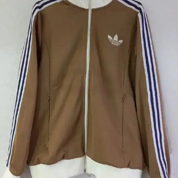 [BUNJANG] Adidas Heritage Brown Track Top Jersey / 아디다스 희귀 대장급 헤리티지 브라운 트랙탑 저지 져지집업 100