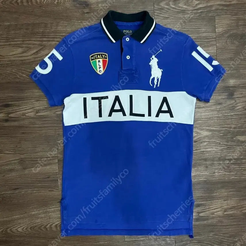 [BUNJANG] Polo Ralph Lauren Big Pony Chef Keep Italian Collar T-Shirt XS / 폴로 빅포니 치프키프 이탈리아 카라티 xs