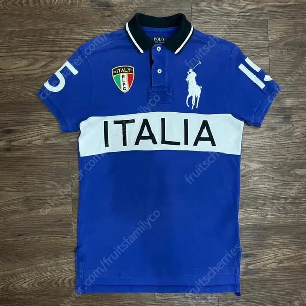[BUNJANG] Polo Ralph Lauren Big Pony Chef Keep Italian Collar T-Shirt XS / 폴로 빅포니 치프키프 이탈리아 카라티 xs