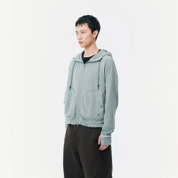 [BUNJANG] Sansan Gear Kappa Knit Zip-Up / (3) 산산기어 카파스 니트 집업
