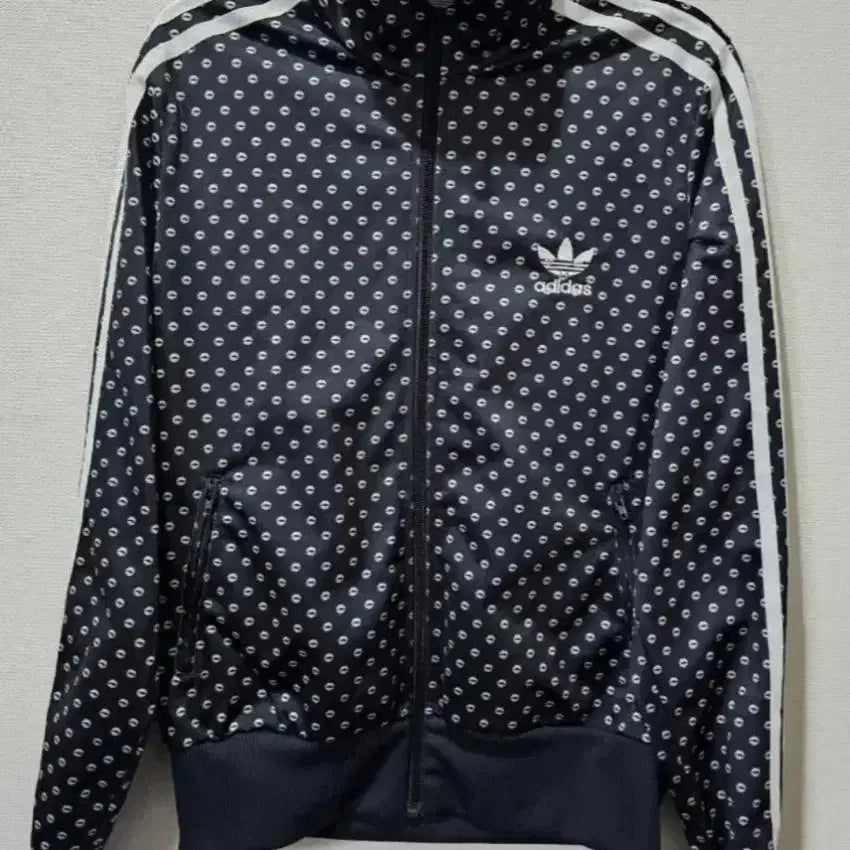 [BUNJANG] Adidas Dot Pattern Track Jacket Zip-Up L / 아디다스 도트 땡땡이 져지집업 100 / L