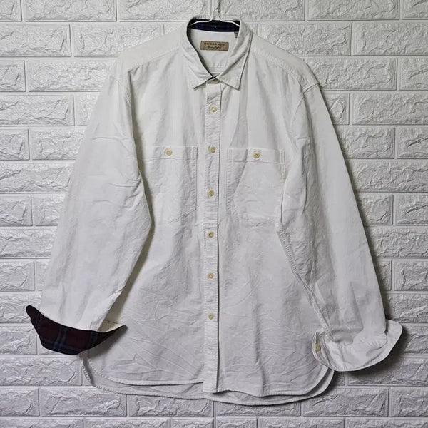 [BUNJANG] Burberry Men's Button-Down Shirt XL / 버버리 셔츠 판매합니다