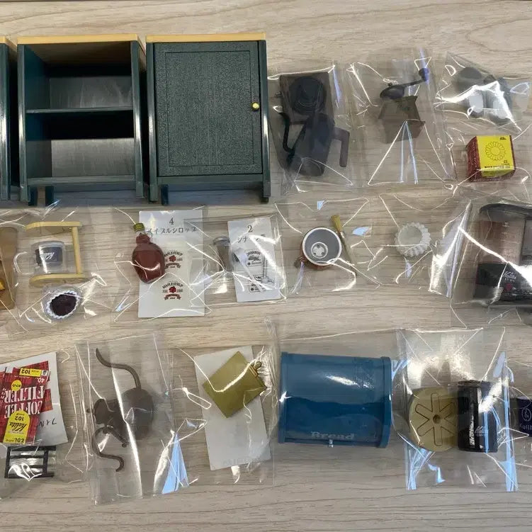 [BUNJANG] Nawa Kalita Coffee Life Miniature Food Toy Set / 나와 칼리타의 커피생활 8박스 미니어쳐 식완