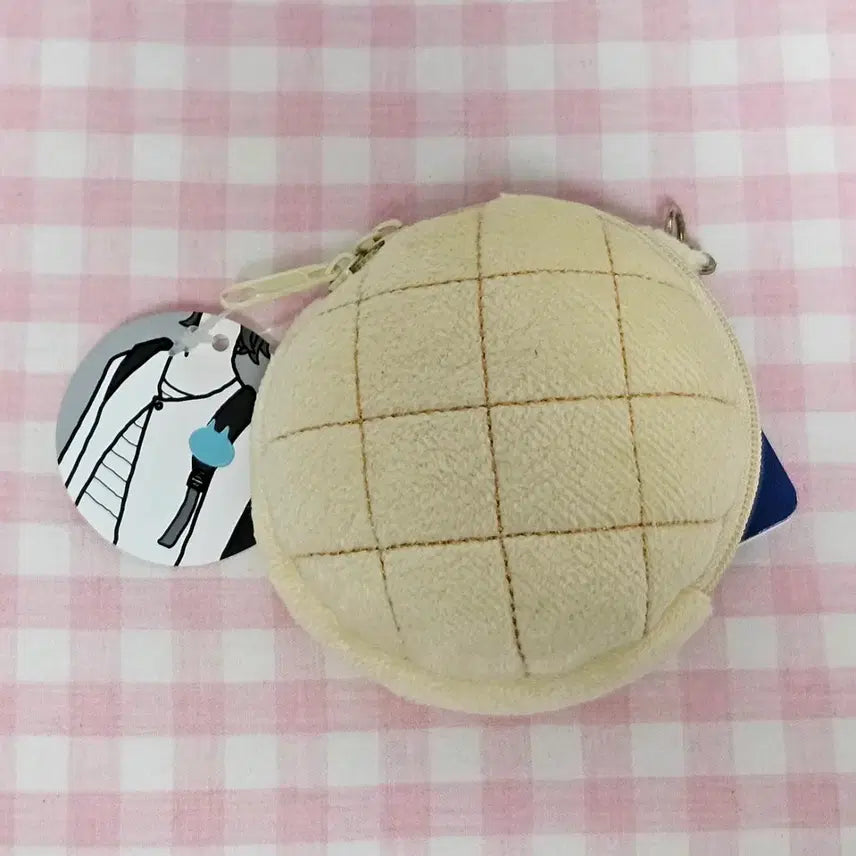 [BUNJANG] Melon Pan Mini Pouch Keyring / 일본 메론빵 미니 포켓 키링 파우치