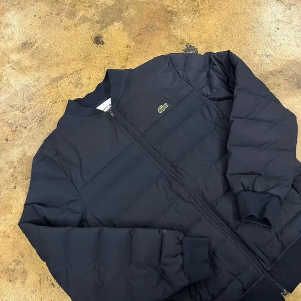 [BUNJANG] Lacoste Black Padded Jumper (Authentic) / [정품/S] 라코스테 블랙 패딩 점퍼