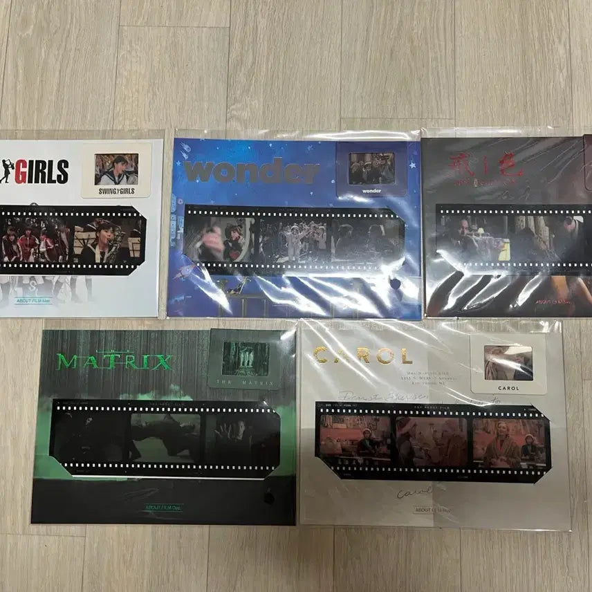 [BUNJANG] CGV About Film Bundle Set / CGV 어바웃필름 5종 일괄 필름마크