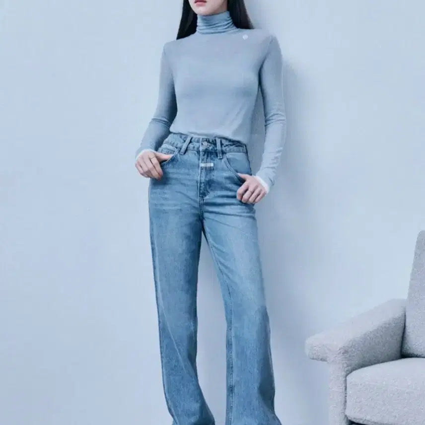 [BUNJANG] Marithe Francois Slim Bootcut Denim Pants / 새)마리떼프랑소와 부츠컷 데님