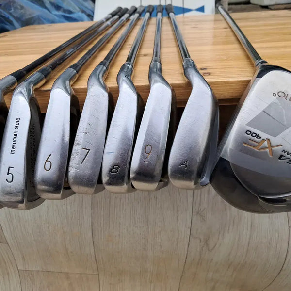 [BUNJANG] Maruman & TaylorMade Mixed Brand Golf Club Full Set with Driver and Bag / 마루망.테일러메이드,드라이버포함,아이언,골프백,풀세트(거의 보관만 많이)