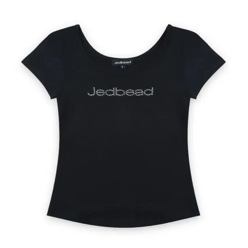 [BUNJANG] Zedvid Scoop Neck T-Shirt / 제드비드 쥬얼리 스쿱티 반팔티