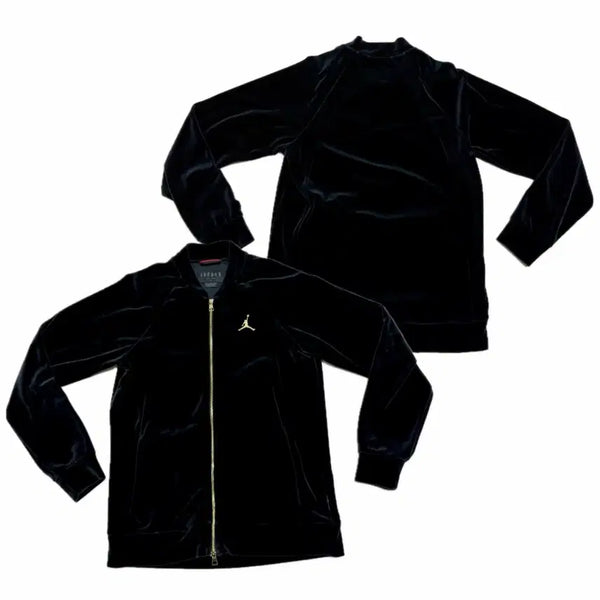 [BUNJANG] Nike Jordan JSW Velour Two-Way Jacket / 나이키 조던 JSW 벨루어 벨벳 투웨이 자켓 팝니다