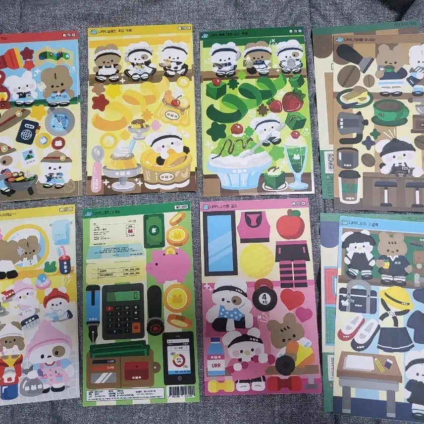 [BUNJANG] YUR Seals (Set of 10) / 유르 씰스 장당 2000원