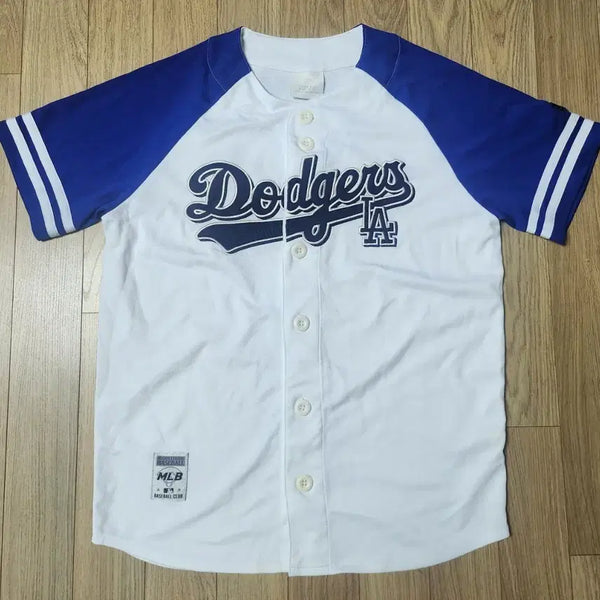 [BUNJANG] MLB LA Dodgers Baseball Jersey White/Blue Size 95 / MLB LA 다저스 야구 유니폼 화이트/블루 95