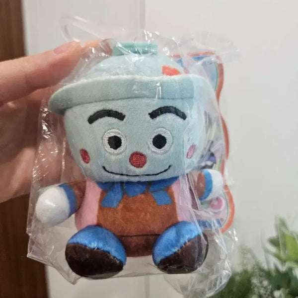 [BUNJANG] Anpanman Tendonman Mochi Fuwa Mascot Keyring (Authentic) / (정품) 호빵맨 텐동맨 모찌후와 마스코트키링