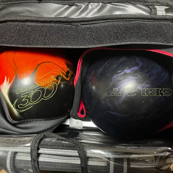 [BUNJANG] Bowling Ball Set with Equipment and Bag / 볼링공 3구+각종 장비+볼링공 가방 팝니당!