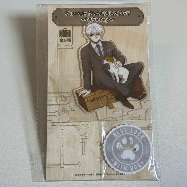 [BUNJANG] Blue Lock Seishiro Nagi with Dog Acrylic Stand / 블루록 나기 세이시로 with dog 아크릴 스탠드