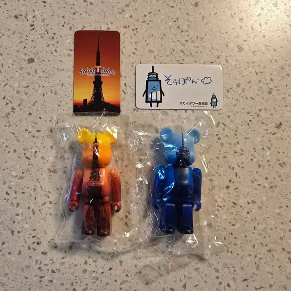 [BUNJANG] Bearbrick Pattern Tower 25th Edition Static Set (2 Variants) Sealed / 베어브릭 25탄 패턴 타워 정역 2종 미개봉 새상품