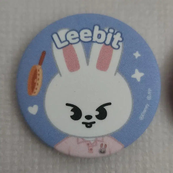 [BUNJANG] Stray Kids Lee Know Zootopia 2 Glitter Can Badge / 리빗 리노 주토피아 2 글리터 캔뱃지 스트레이키즈 스키즈 스키주