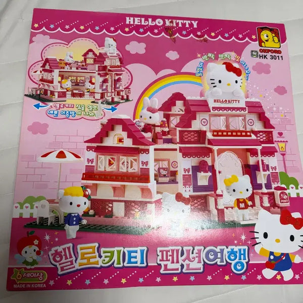 [BUNJANG] Oxford Hello Kitty Pension Trip Building Blocks Set (Sealed) / 옥스포드 헬로키티펜션여행 미개봉