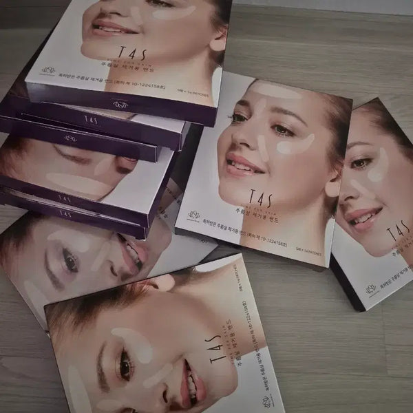 [BUNJANG] T4S Wrinkle Remover Patches - 5 Count / T4S 주름살 제거 밴드 5개입
