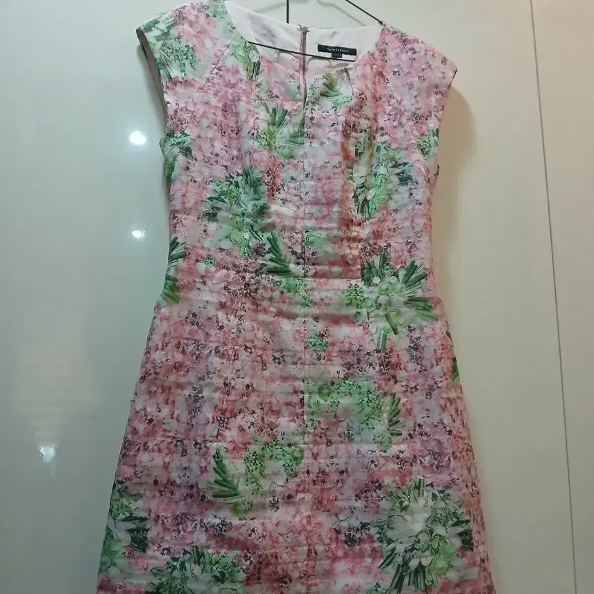 [BUNJANG] Manella Tosi Flower Pattern Midi Dress / 마넬라토시 플라워 패턴 원피스