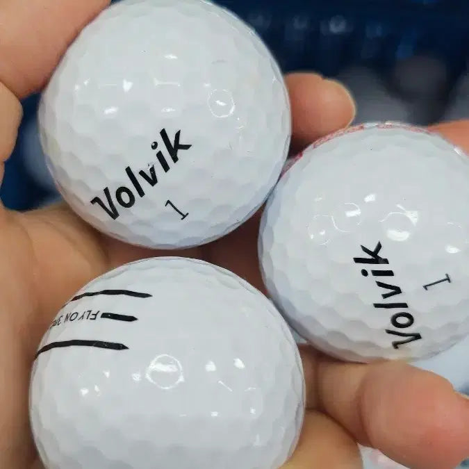 [BUNJANG] Volvik 3-Piece Mixed Grade S Mint Condition Lost Golf Balls (40 Balls) / 볼빅 로스트볼
