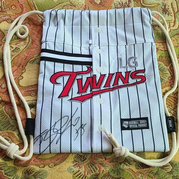 [BUNJANG] LG Twins East Code Gym Sack Bag / LG 트윈스 이스트코드  짐색 가방