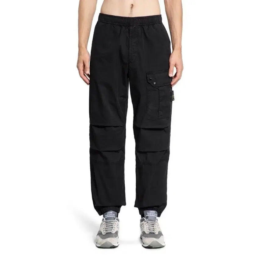 [BUNJANG] Stone Island Supima Cotton Twill Stretch Cargo Pants / 스톤아일랜드 카고팬츠 수피마 코튼 트윌 스트레치 루즈핏