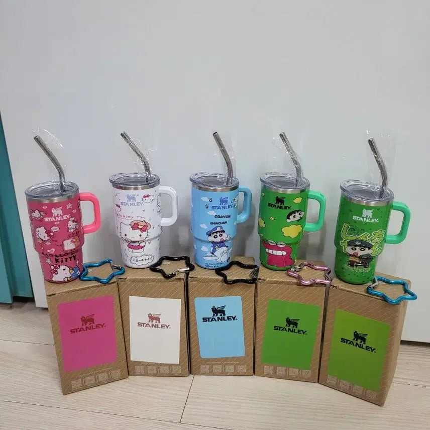 [BUNJANG] Crayon Shin-chan Collaboration Tumbler Keychain / 짱구  콜라보 텀블러  키링 새상품