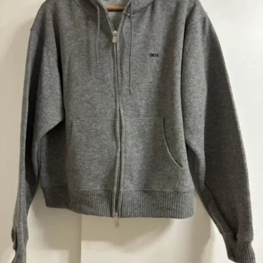 [BUNJANG] GROVE Gray Zip-Up Hoodie / GROVE 그로브 회색 후드집업