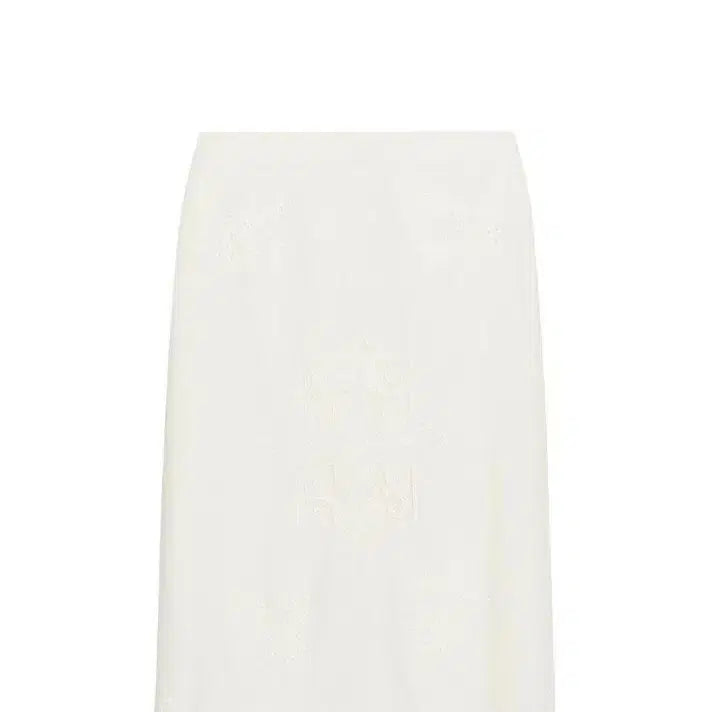 [BUNJANG] ZARA Embroidered Midi Long Skirt / 자라 펀칭 자수 미디 롱 여성 스커트 국자라 앙글레즈