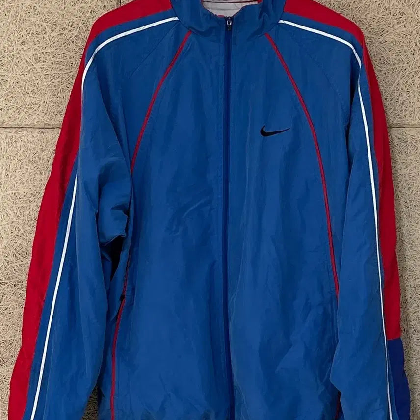 [BUNJANG] Nike Vintage 90s USA Swoosh Windbreaker Jacket XL / 나이키 빈티지 90s 바람막이 자켓 USA 스우시 자켓
