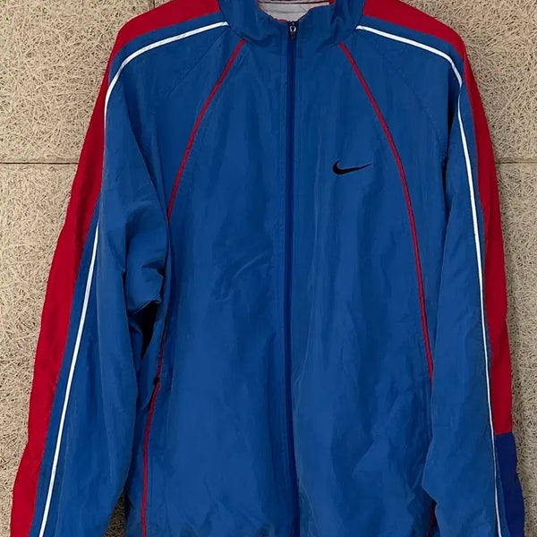[BUNJANG] Nike Vintage 90s USA Swoosh Windbreaker Jacket XL / 나이키 빈티지 90s 바람막이 자켓 USA 스우시 자켓