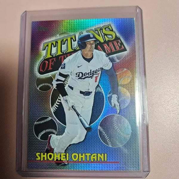 [BUNJANG] Shohei Ohtani 2026 Topps Titans of the Game Trading Card / 오타니 2026 Topps Titans of the game
