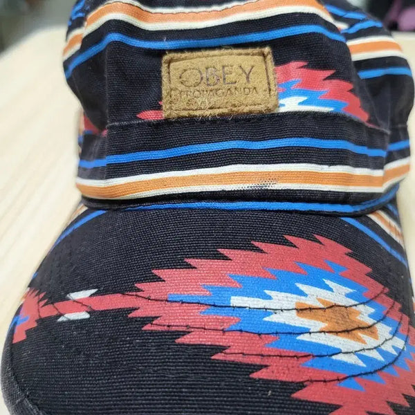 [BUNJANG] OBEY Patterned Baseball Cap / OBEY 오베이 패턴 볼캡 모자