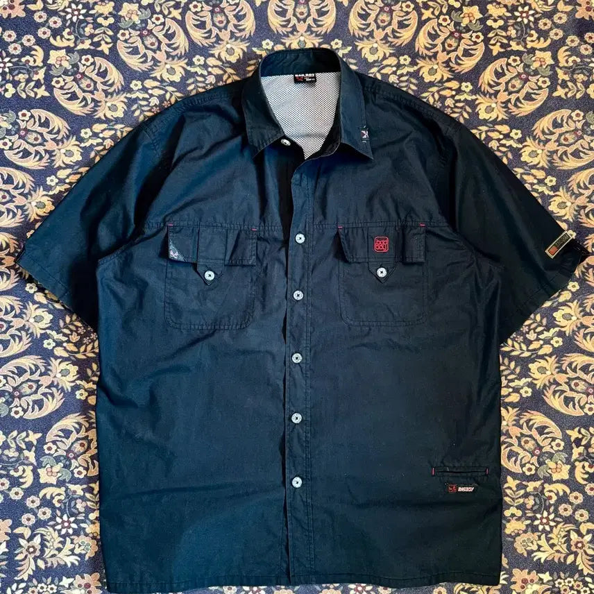[BUNJANG] Bad Boy 00s Mechanic Work Shirt / 00s Bad boy 메카닉 셔츠