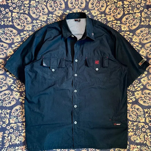 [BUNJANG] Bad Boy 00s Mechanic Work Shirt / 00s Bad boy 메카닉 셔츠